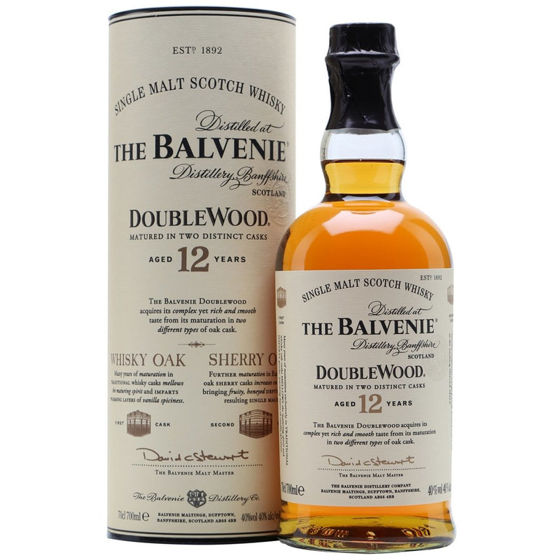 Balvenie 12 Year Old DoubleWood Scotch Whisky 700mL - Uptown Liquor