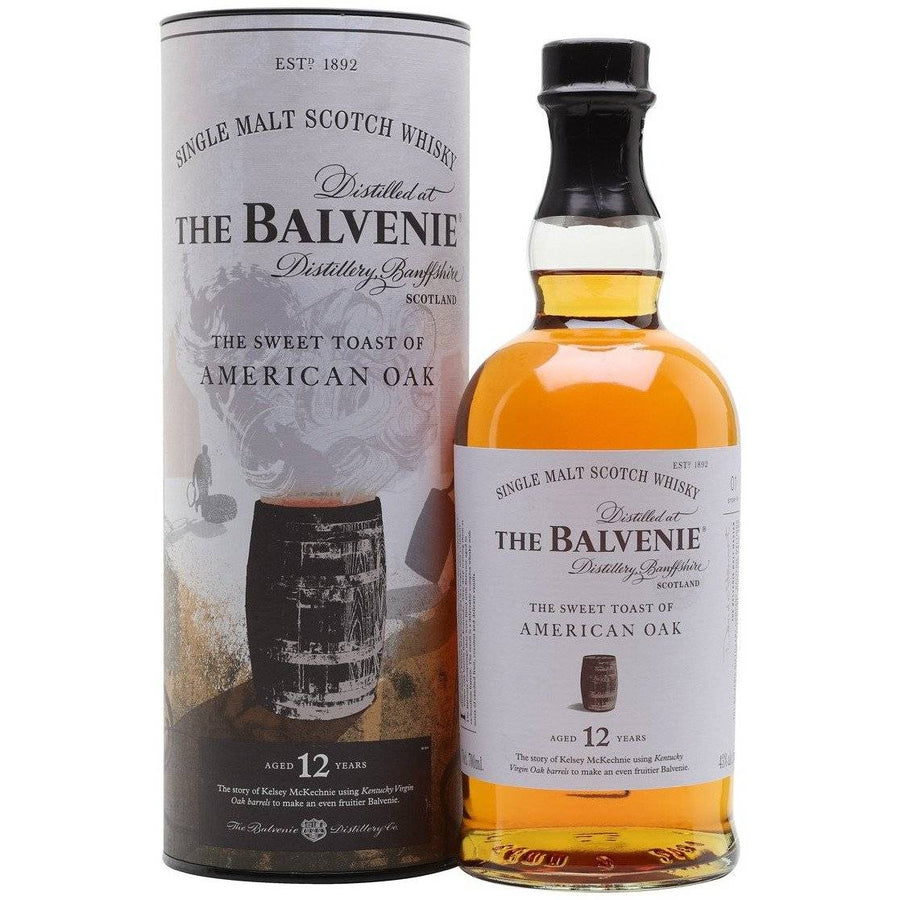 The Balvenie 12 Years - The Sweet Toast of American Oak  Scotch Whisky 700mL - Uptown Liquor