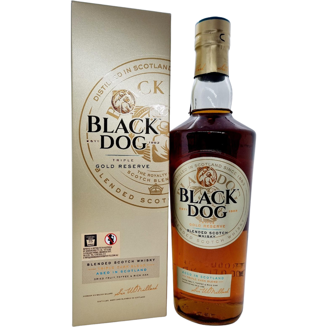Black Dog Triple Gold Reserve Scotch Whisky 750mL - Uptown Liquor