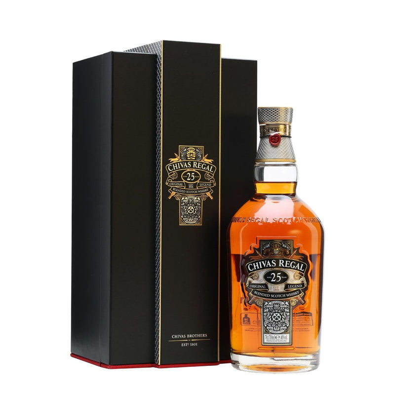Chivas Regal 25 Year Old Scotch Whisky 700mL - Uptown Liquor