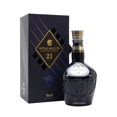 Chivas Regal  21 Years Royal Salute Scotch Whisky 700mL - Uptown Liquor