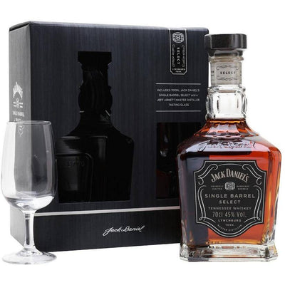 Jack Daniel's Single Barrel Select with Jeff Arnett Nosing Glass Gift Pack 700mL - Uptown Liquor