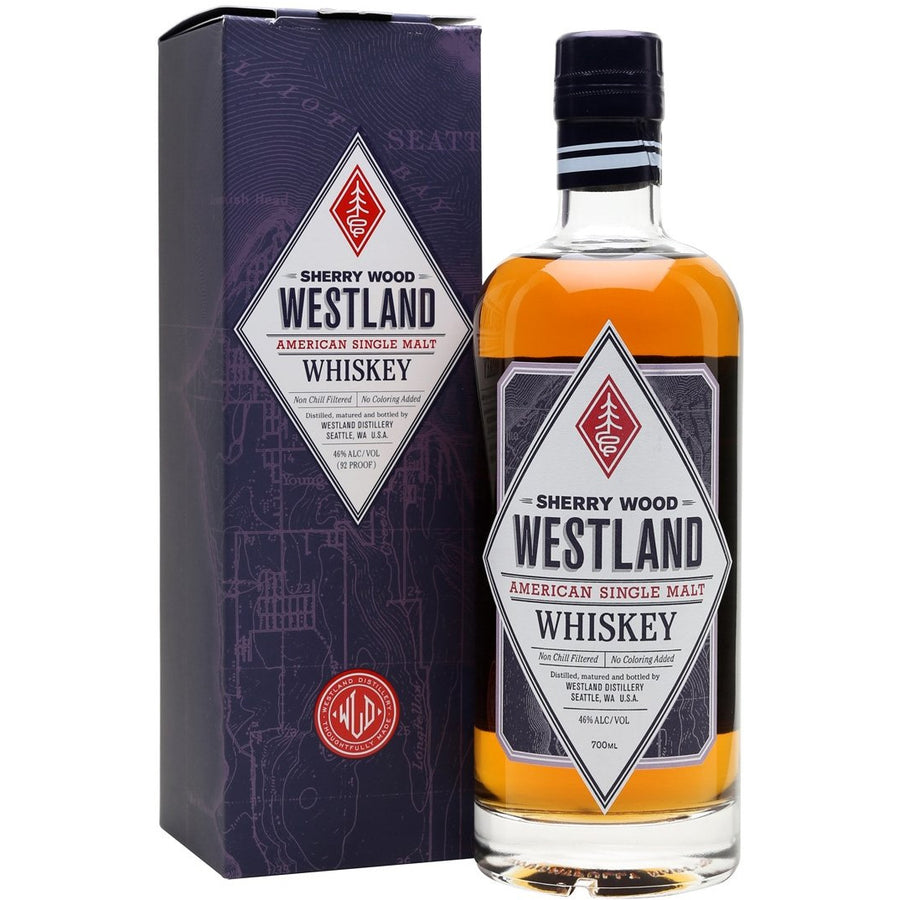 Westland Sherry Wood American Single Malt Whisky 700mL - Uptown Liquor