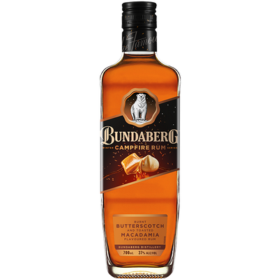 Bundaberg Campfire Butterscotch & Macadamia Rum 700mL - Uptown Liquor