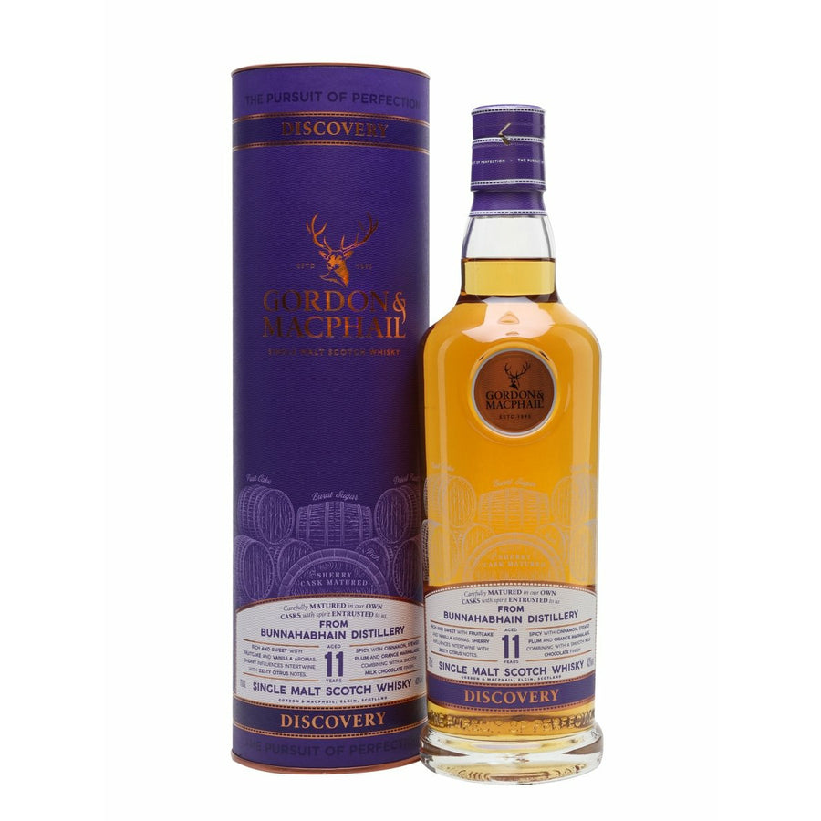Gordon & Macphail Discovery Bunnahabhain 11 Year Old Scotch Whisky 700mL - Uptown Liquor