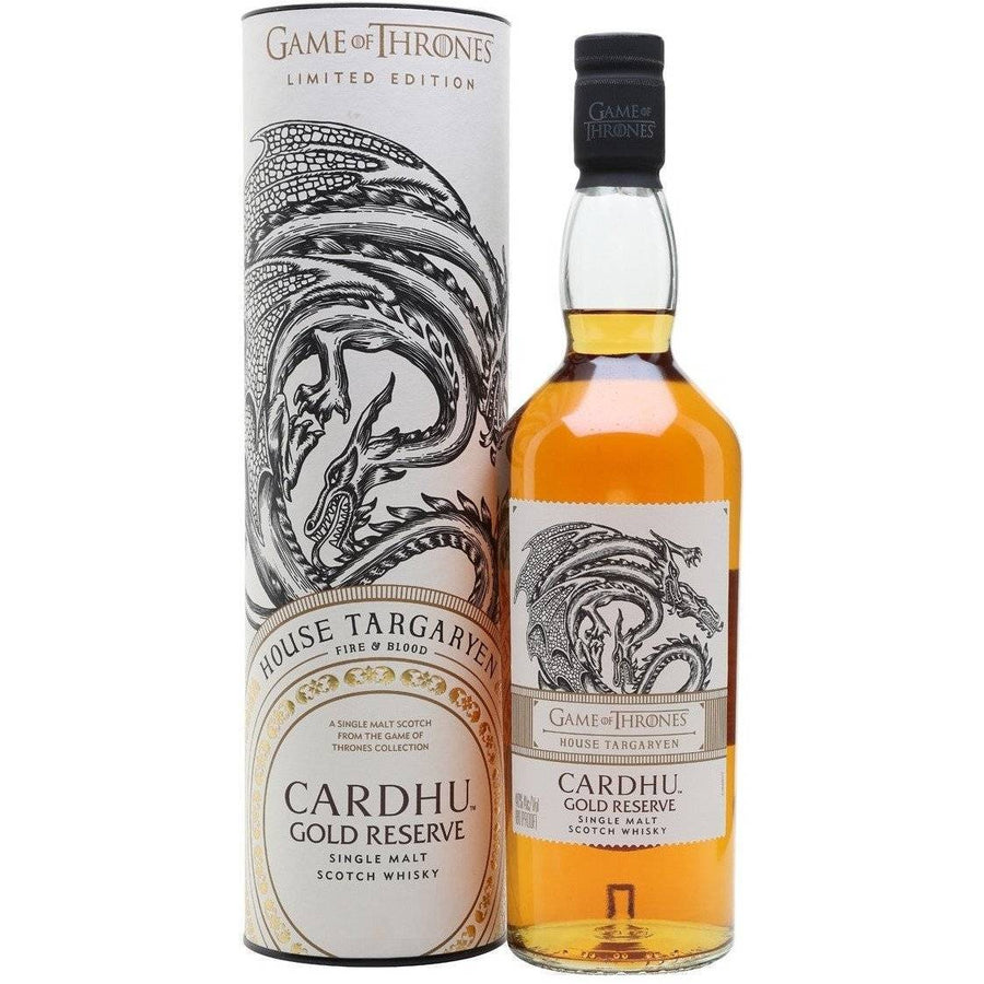 Cardhu Gold Reserve Game of Thrones Scotch Whisky 700mL - Uptown Liquor