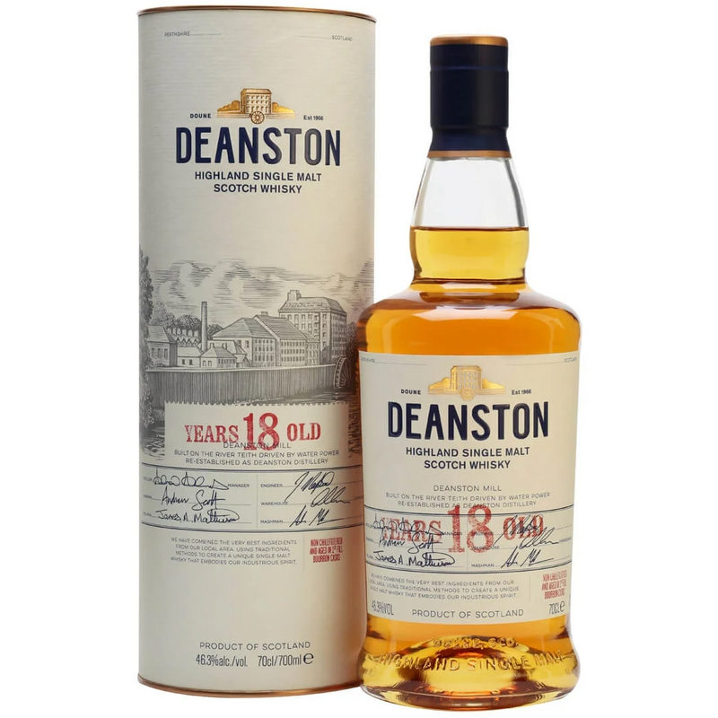 Deanston 18 Year Old Single Malt Scotch Whisky 700mL - Uptown Liquor