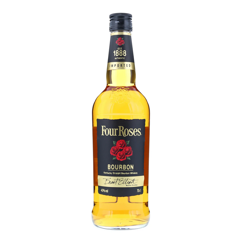 Four Roses Black Label Bourbon Whiskey 700mL - Uptown Liquor