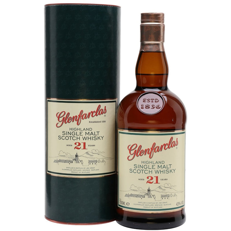 Glenfarclas 21 Years Scotch Whisky 700mL - Uptown Liquor