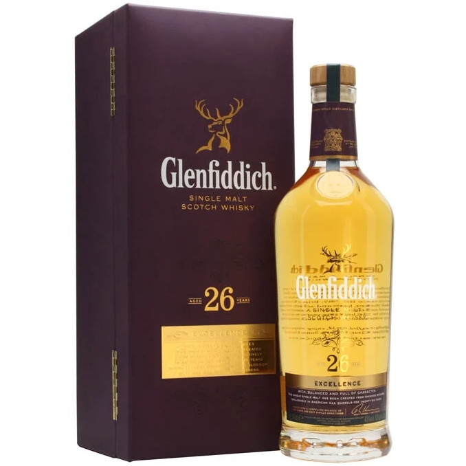 Glenfiddich 26 Year Old Excellence Scotch Whisky 700mL - Uptown Liquor