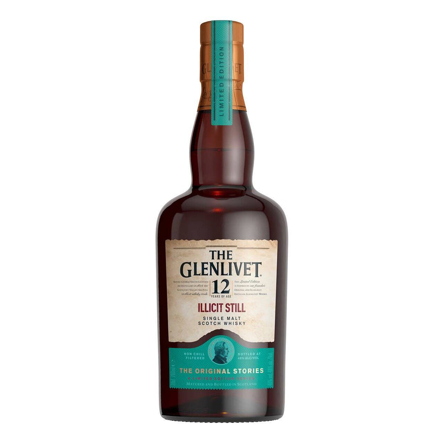 The Glenlivet 12 Years Illicit Still Scotch Whisky 700mL - Uptown Liquor