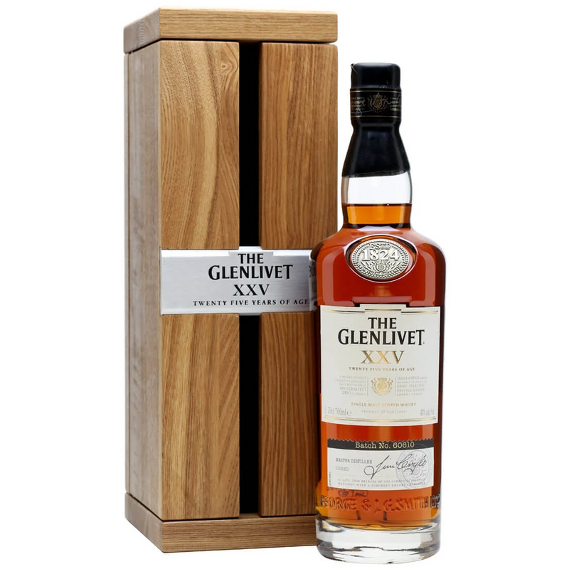 Glenlivet 25 Year Old Scotch Whisky 700mL - Uptown Liquor