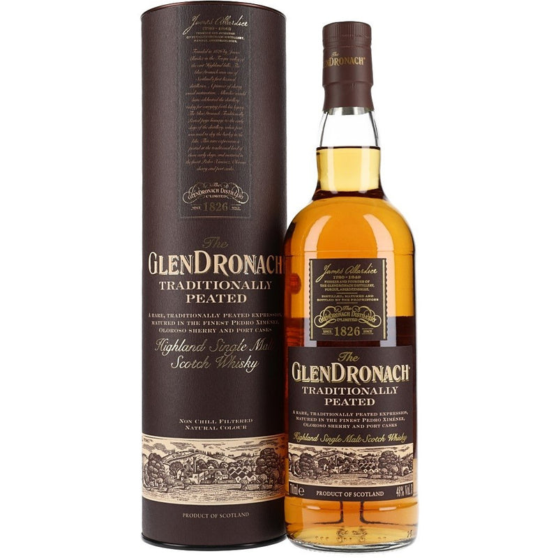 GlenDronach Traditionally Peated Scotch Whisky 700mL - Uptown Liquor