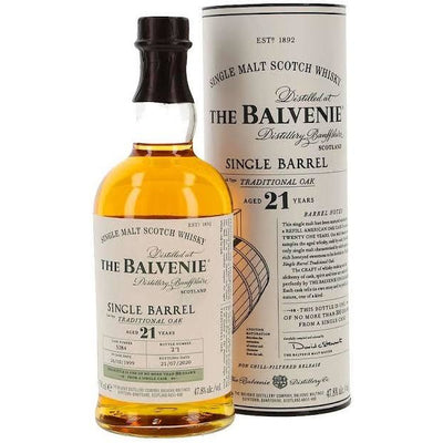 Balvenie 21 Year Old Single Barrel Scotch Whisky 700mL - Uptown Liquor