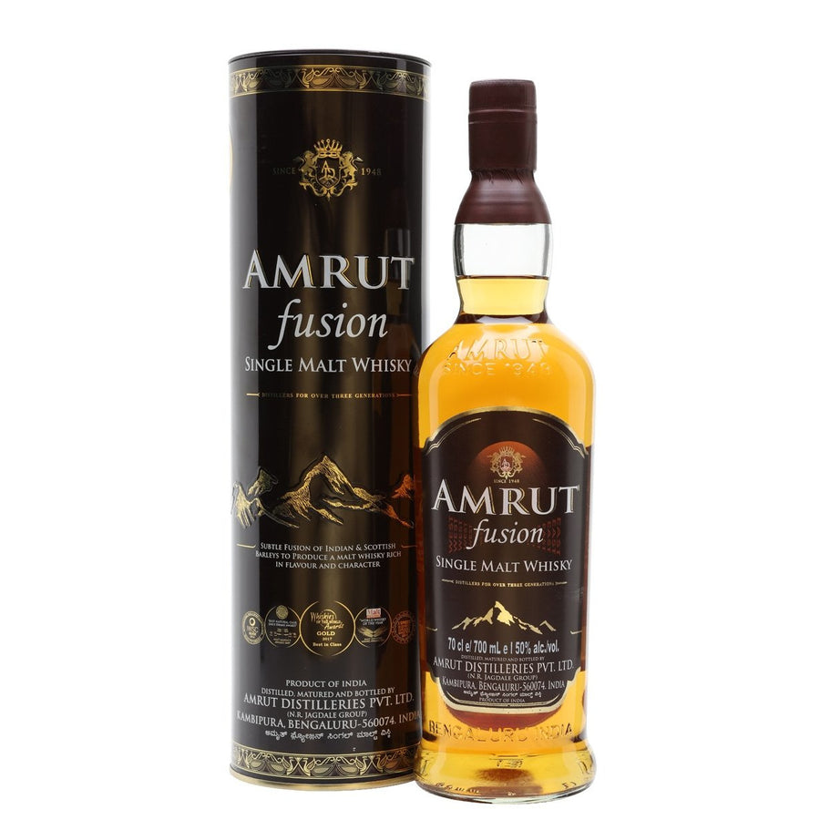 Amrut Fusion Indian Whisky 700mL - Uptown Liquor