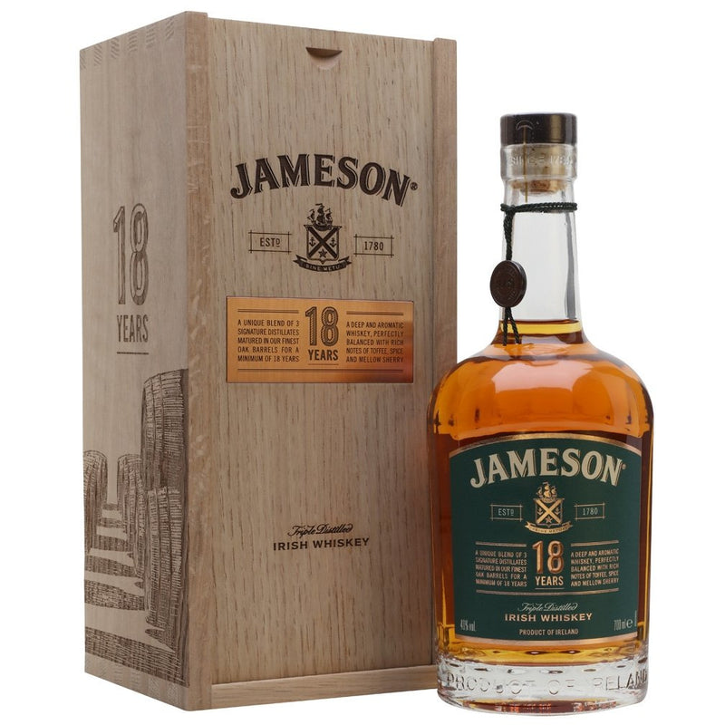 Jameson 18 Years Irish Whiskey 700mL - Uptown Liquor