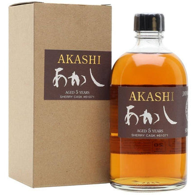 Akashi Sherry Cask Single Malt Japanese Whisky 500mL - Uptown Liquor