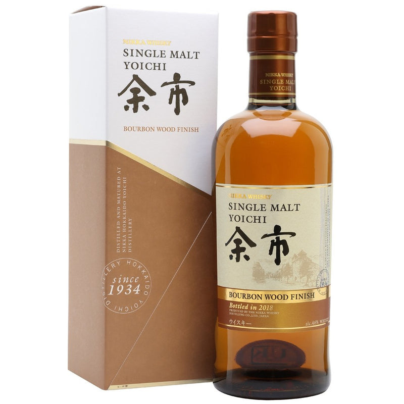 Nikka Yoichi Bourbon Wood Finish Japanese Whisky 700mL - Uptown Liquor