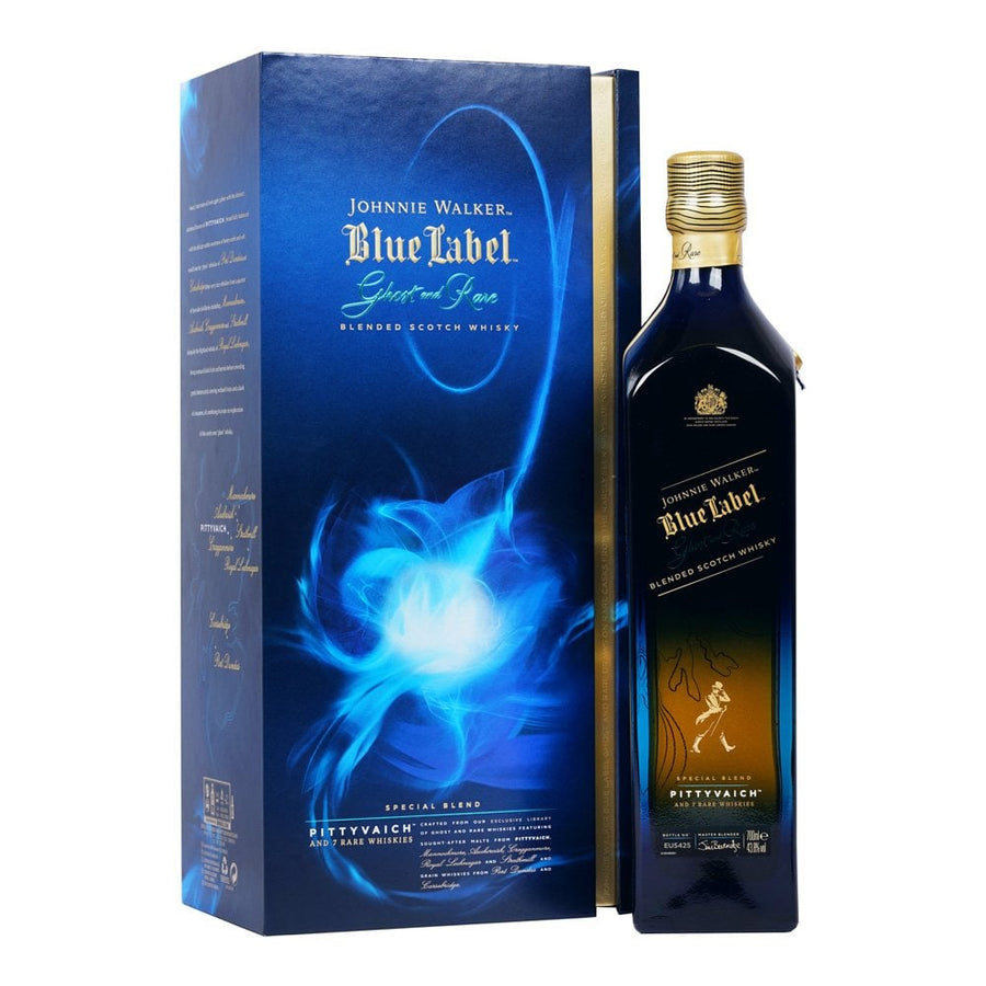 Johnnie Walker Blue Label Ghost & Rare Pittyvaich Scotch Whisky 700mL - Uptown Liquor