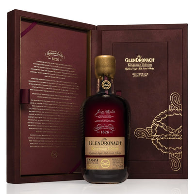 GlenDronach 1989 Kingsman Edition 29 Year Old Single Malt Scotch Whisky 700mL - Uptown Liquor