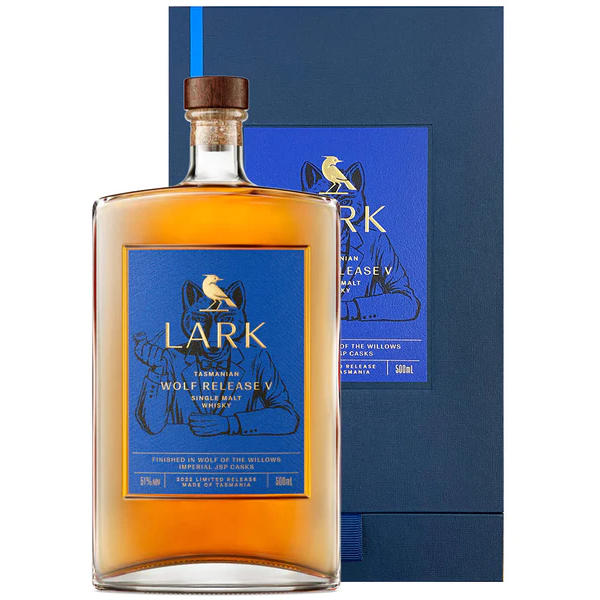 Lark Wolf Release V Single Malt Australian Whisky 500mL - Uptown Liquor