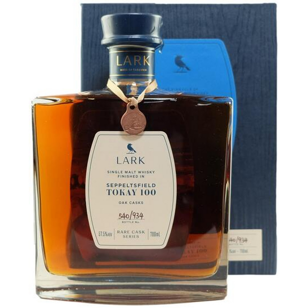 Lark Rare Cask Tokay 100 Single Malt Australian Whisky 700mL - Uptown Liquor