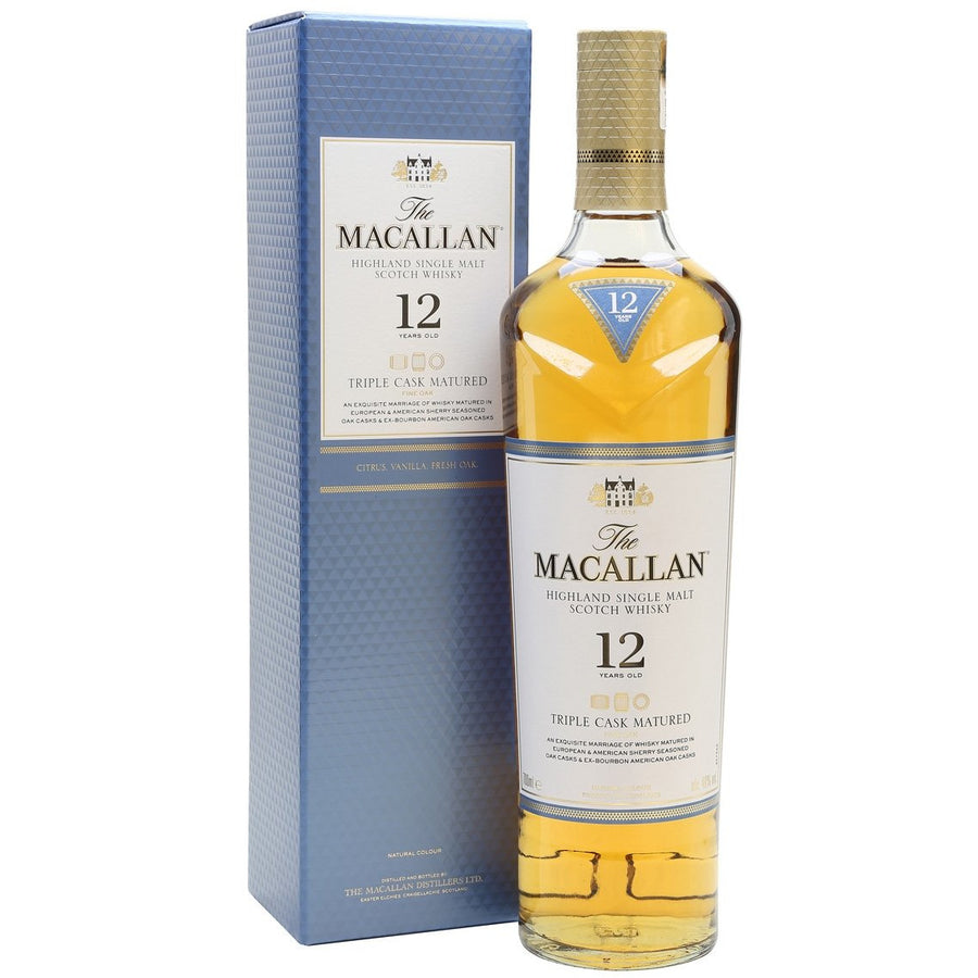 The Macallan 12 Triple Cask Scotch Whisky 700mL - Uptown Liquor