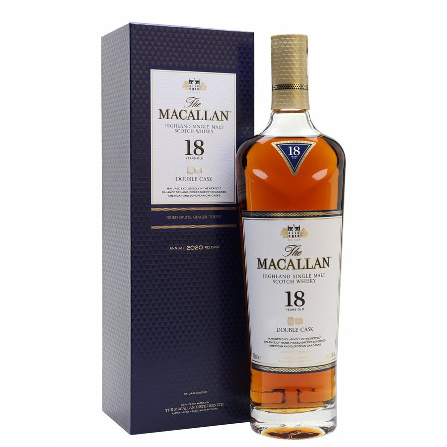The Macallan 18 Year Old Double Cask Scotch Whisky 700mL - Uptown Liquor