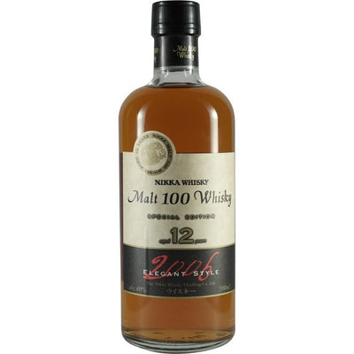 Nikka Malt 100 2006 12 Year Old Japanese Whisky 500mL - Uptown Liquor