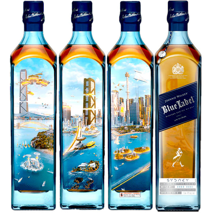 Johnnie Walker Label Cities Of The Future Sydney Edition 750mL - Uptown Liquor