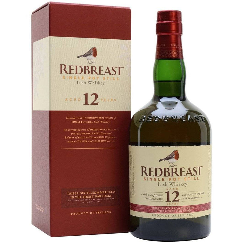 Redbreast 12 Years Irish Whiskey 700mL - Uptown Liquor