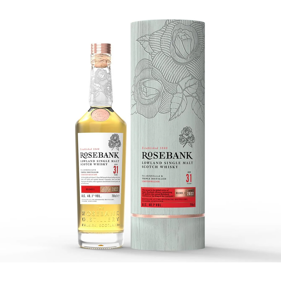 Rosebank 31 Year Old Release 2 Scotch Whisky 700mL - Uptown Liquor