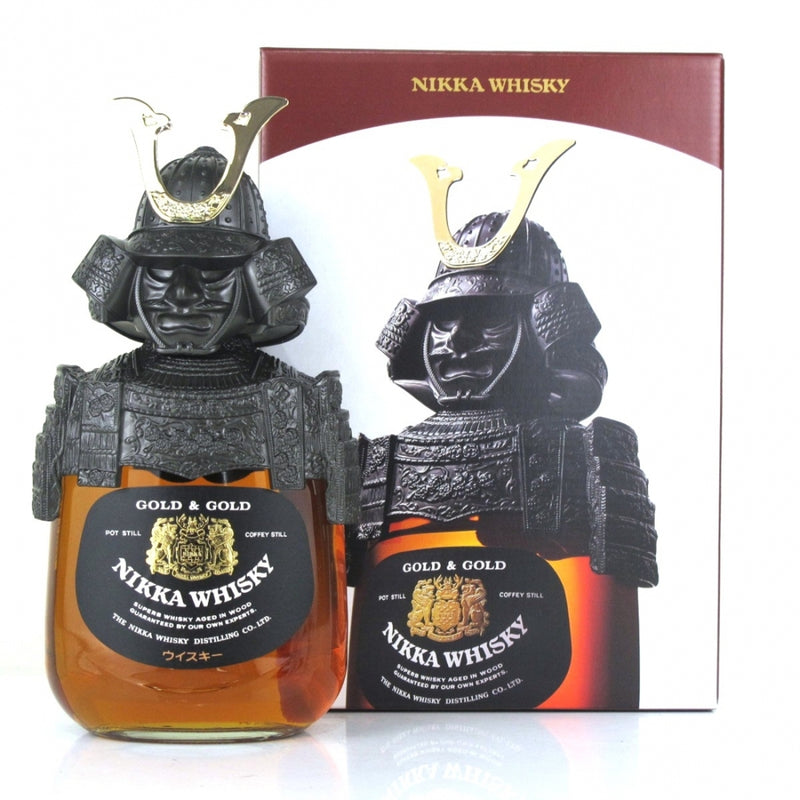 Nikka Gold & Gold Samurai Japanese Whisky 700mL - Uptown Liquor