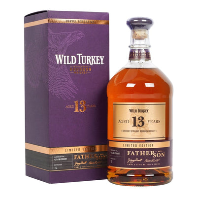 Wild Turkey 13 Year Old Father & Son Bourbon Whiskey 1L - Uptown Liquor